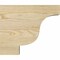Ekena Millwork Newport Rough Sawn Rafter Tail, Douglas Fir, 4"W x 10"H x 12"L RFT04X10X12NEW00RDF - alternate 3